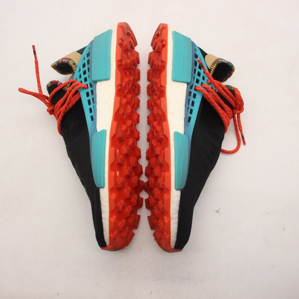 Adidas x Pharrell Williams Human RACE NMD Men's Size 12 Black Sneakers EE7582 - Picture 8 of 9